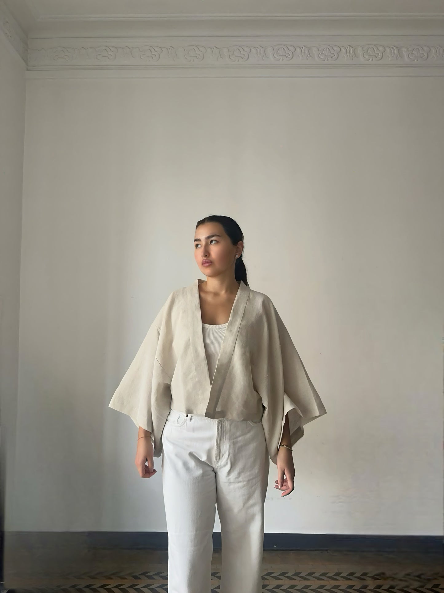 Ecru Kimono Jacket - ARCHIVE SALE