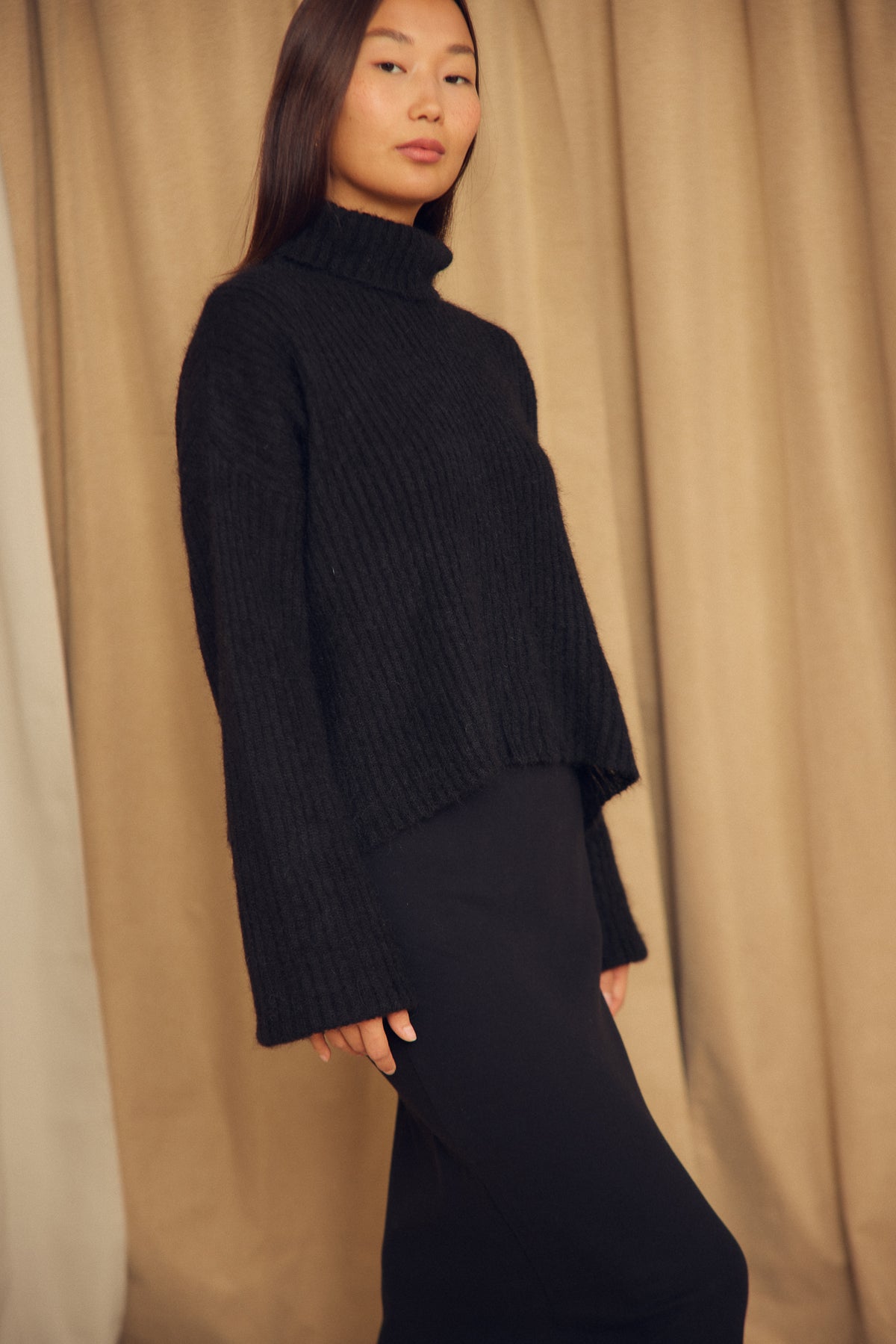 Black Wool Sweater - ARCHIVE SALE