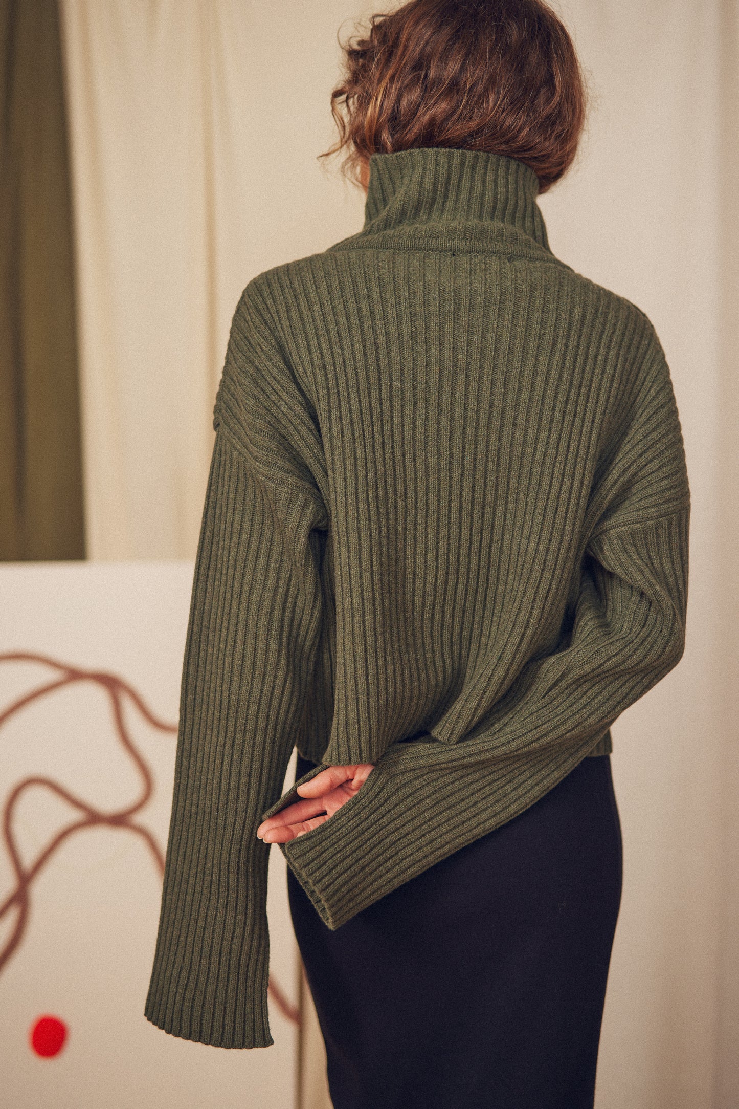 Recycled Wool Knit Sweater - ARCHIVE SALE