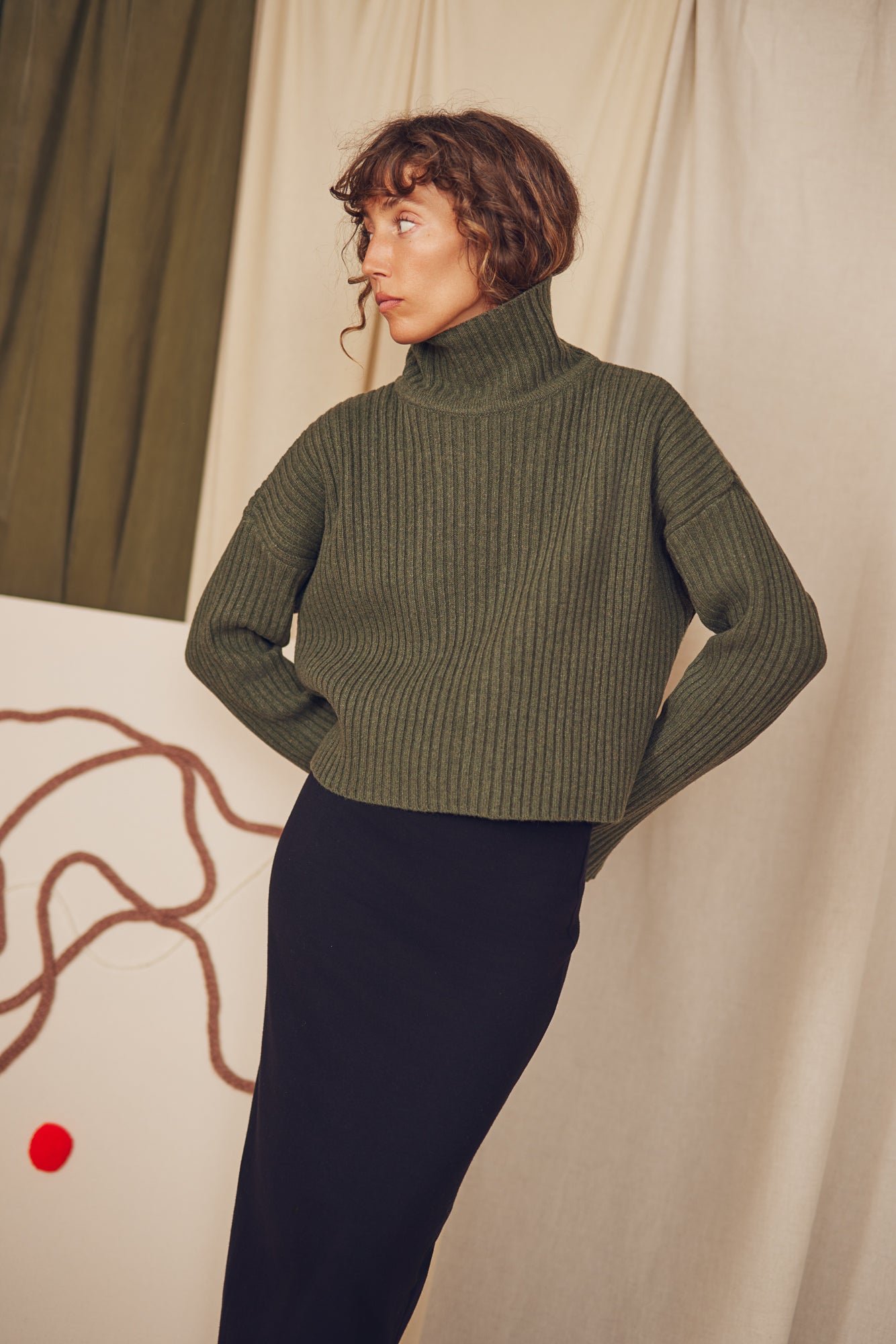 Recycled Wool Knit Sweater - ARCHIVE SALE