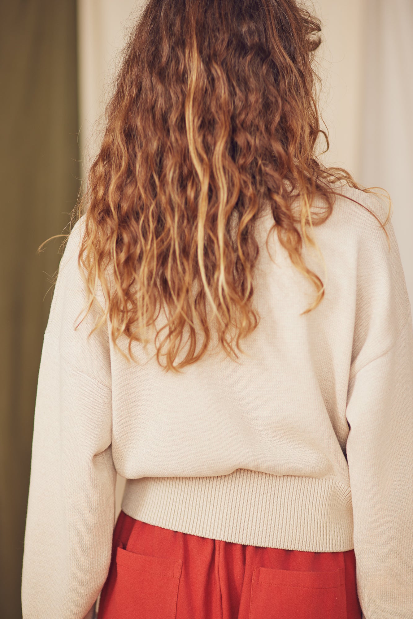 Jacquard Cotton Knit Sweater - ARCHIVE SALE
