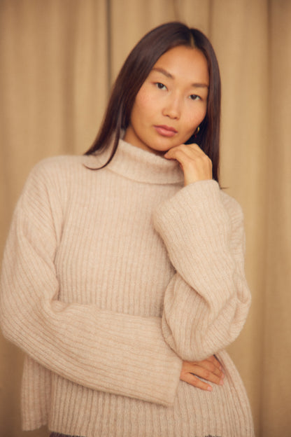 Ecru Wool Sweater - ARCHIVE SALE