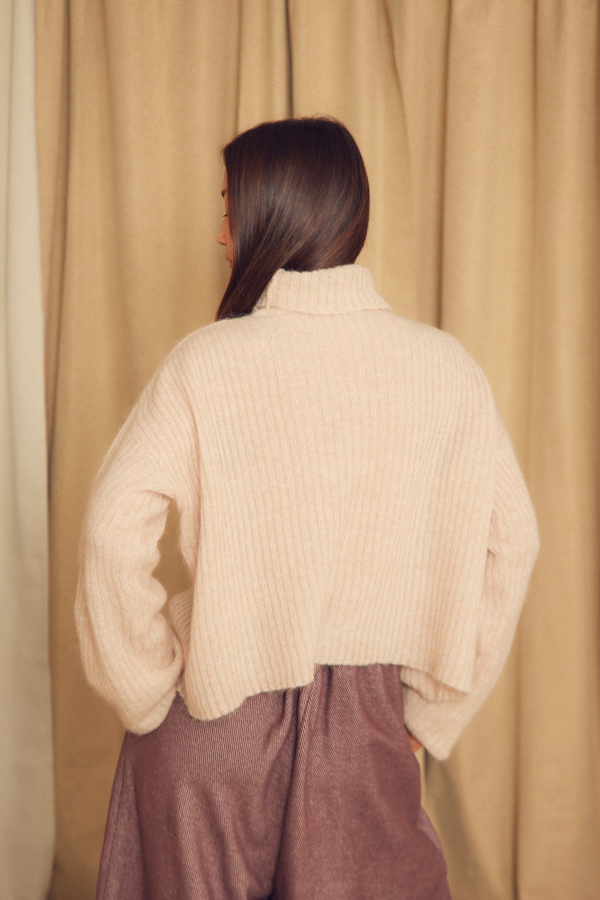 Ecru Wool Sweater - ARCHIVE SALE