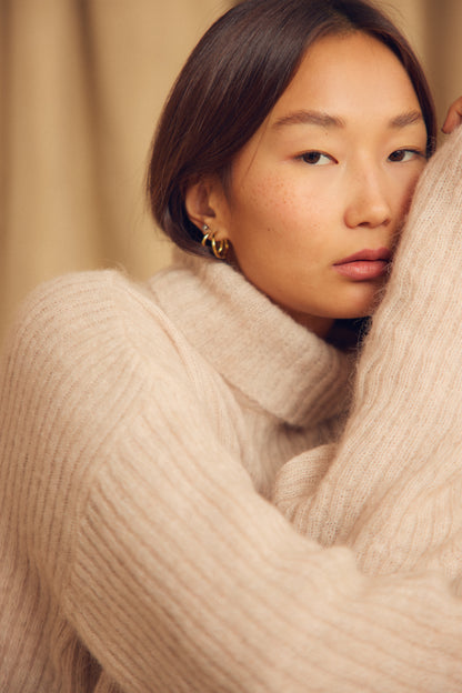 Ecru Wool Sweater - ARCHIVE SALE