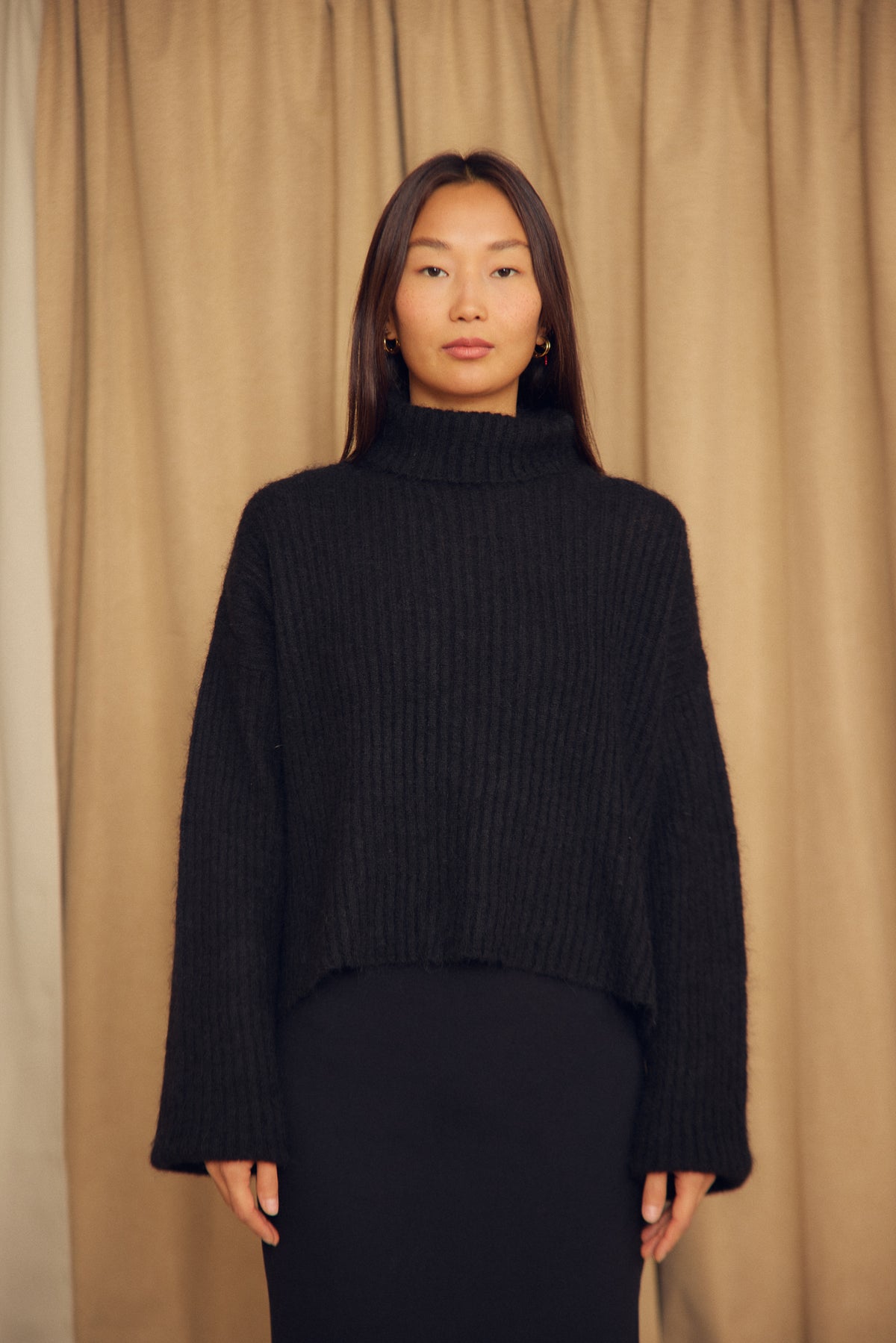 Black Wool Sweater - ARCHIVE SALE