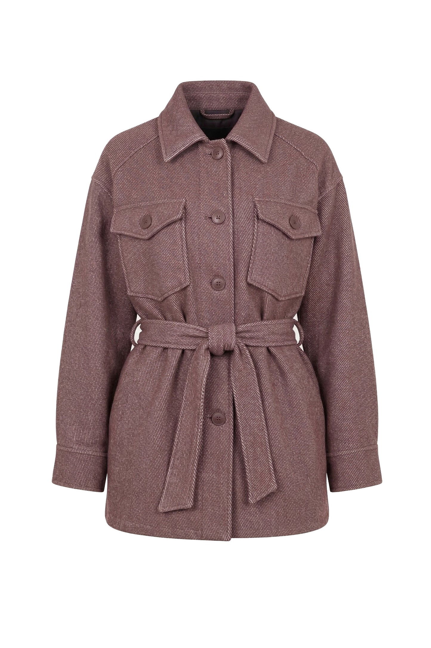 Cocoa Organic Cotton Shacket