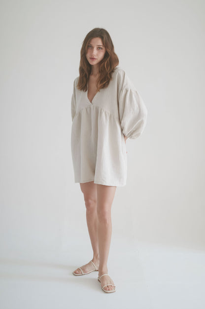 NATURAL PLAYSUIT- ARCHIVE SALE