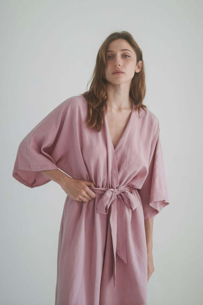 ROSE KIMONO JUMPSUIT | COSSAC