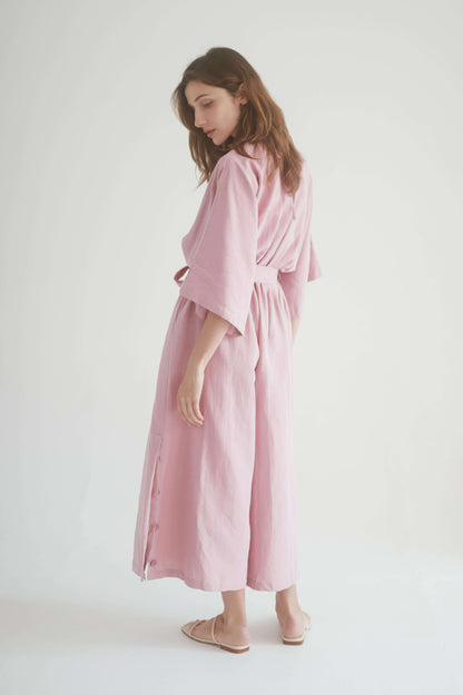 ROSE KIMONO JUMPSUIT | COSSAC