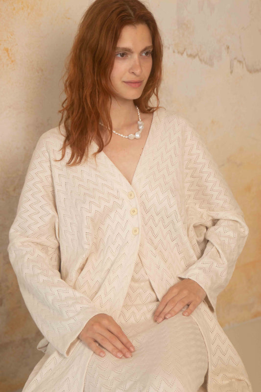 Maxi Crochet Cardigan - ARCHIVE SALE