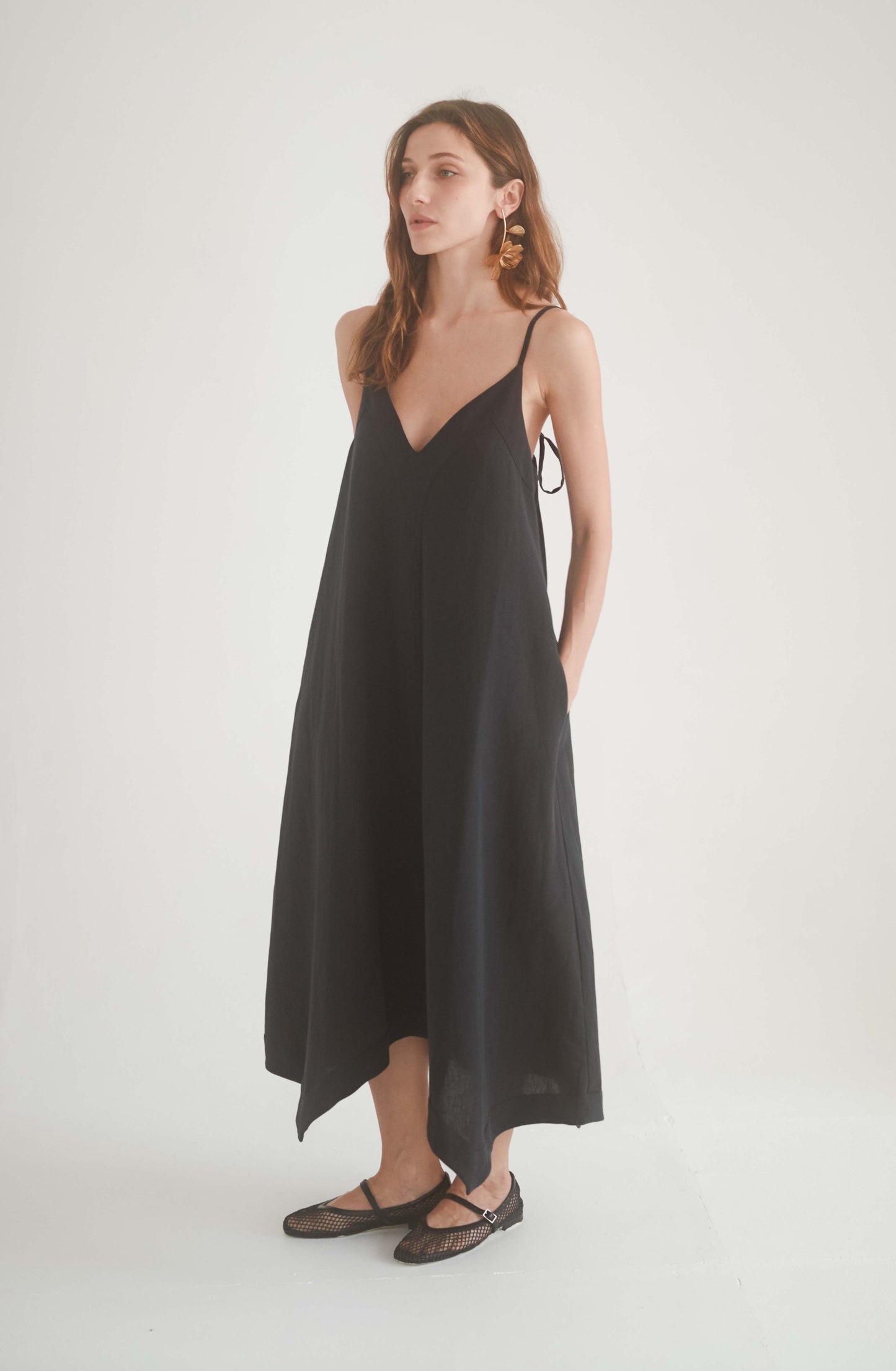 BLACK MIDI DRESS - ARCHIVE SALE