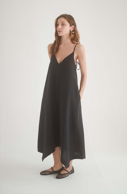 BLACK MIDI DRESS - ARCHIVE SALE