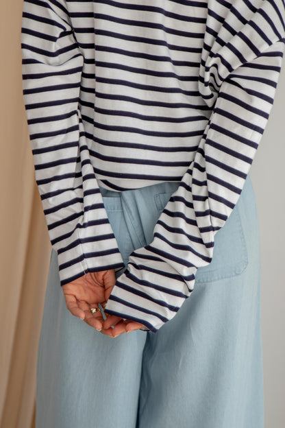 Stripe Organic Cotton Top - ARCHIVE SALE