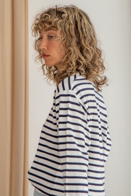 Stripe Organic Cotton Top - ARCHIVE SALE