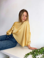 Load image into Gallery viewer, VANILLA ECOVERO BATWING TOP | COSSAC

