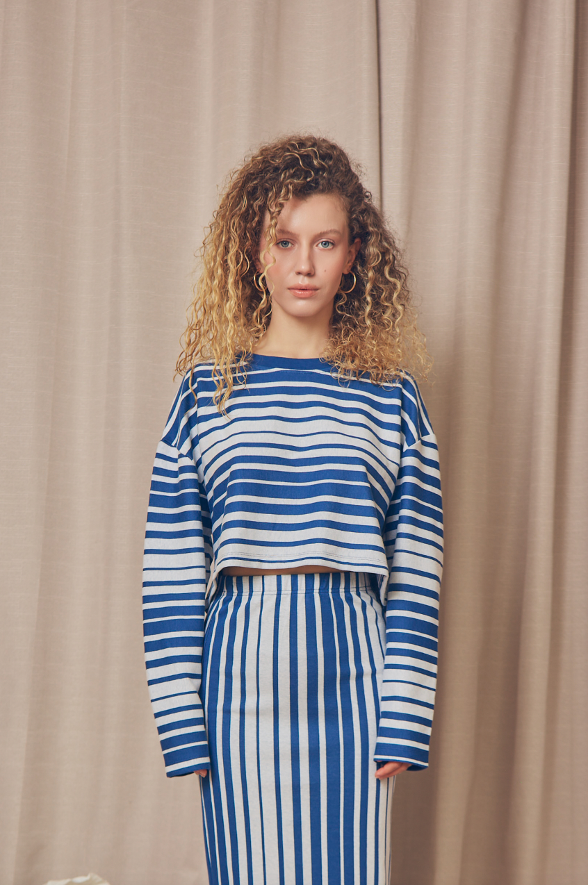 Stripe Organic Cotton Top - ARCHIVE SALE