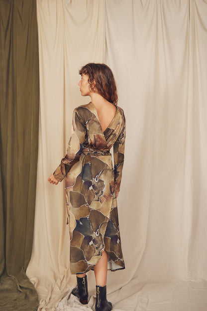 Printed Ecovero Multiway Dress- ARCHIVE SALE