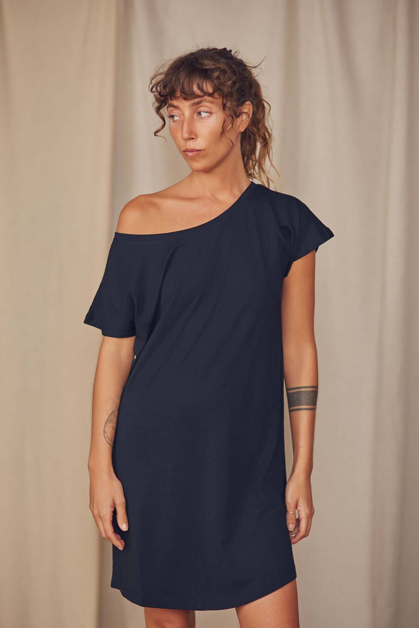 SHORT SLEEVE TEE DRESS | COSSAC