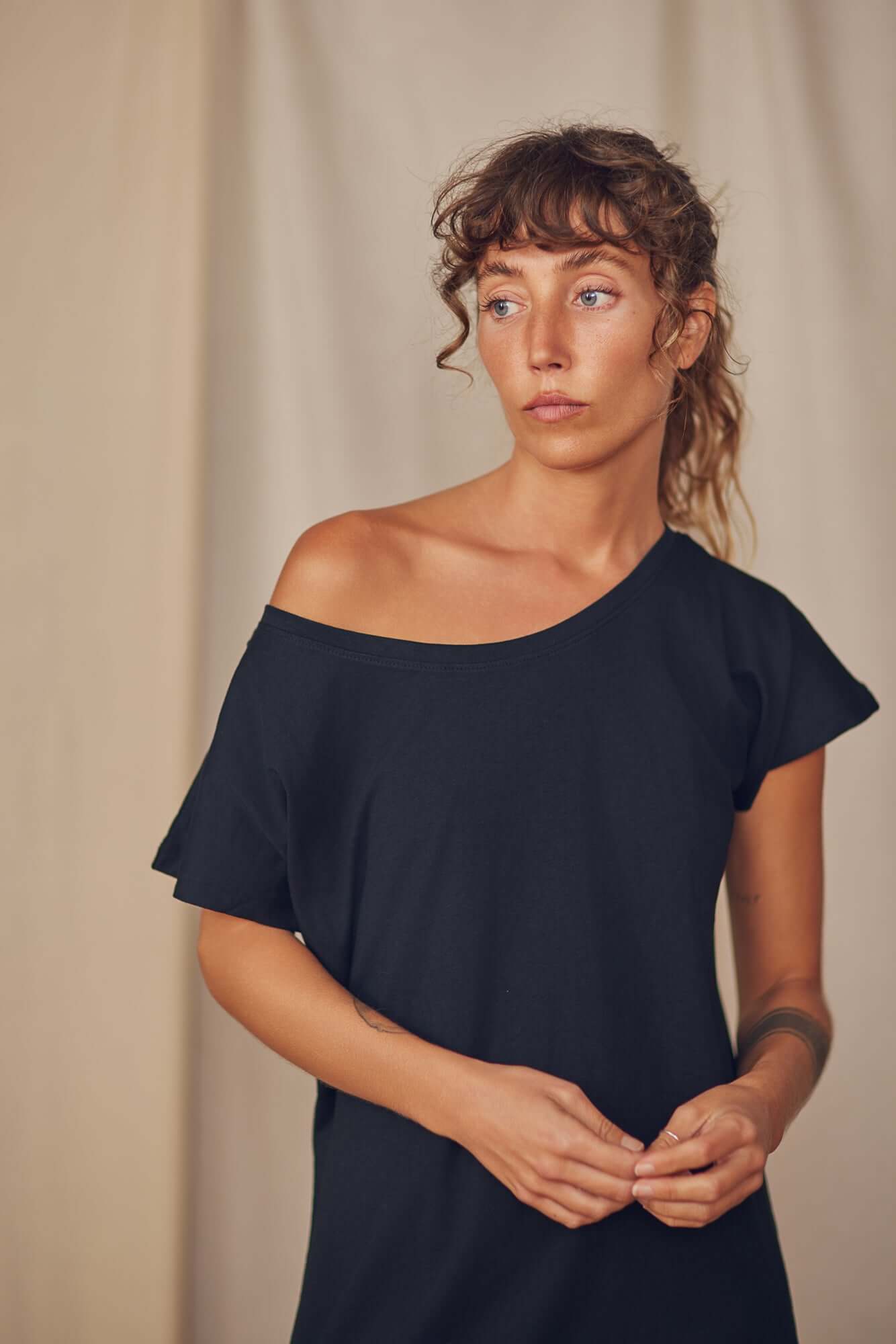 SHORT SLEEVE TEE DRESS | COSSAC