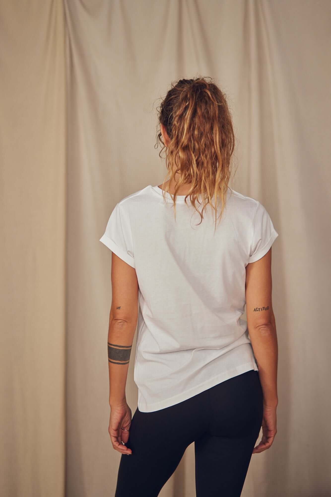 SHORT SLEEVE WHITE CLASSIC TEE | COSSAC