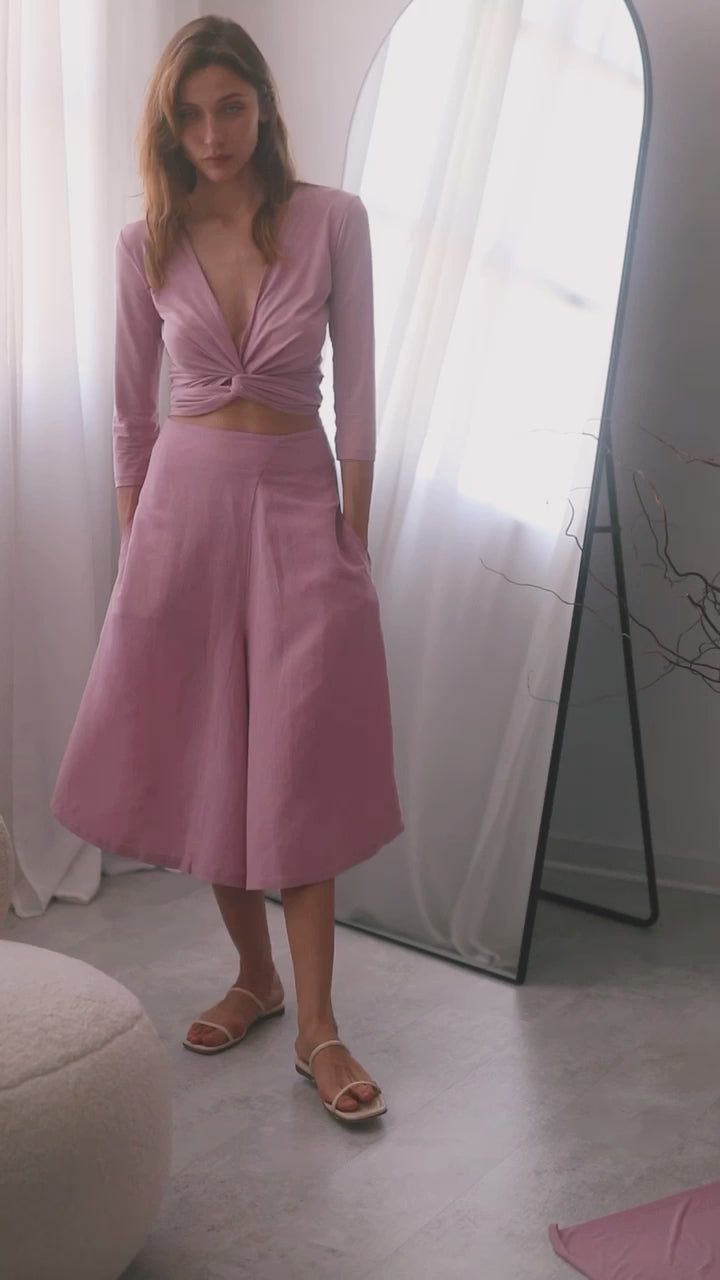 ROSE SKIRT CULOTTES | COSSAC